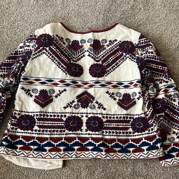 Anthropologie embroidered blazer - Picture 3 of 3